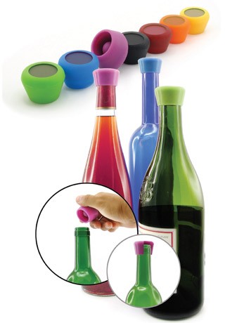 Pulltex Silicone Wine Stoppers 2pc L-Box 107792 – The Wine House